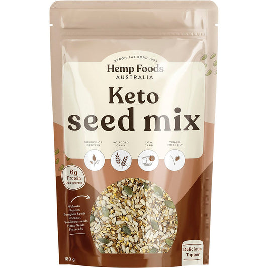 Hemp Foods Australia- Keto Seed Mix-5x180g