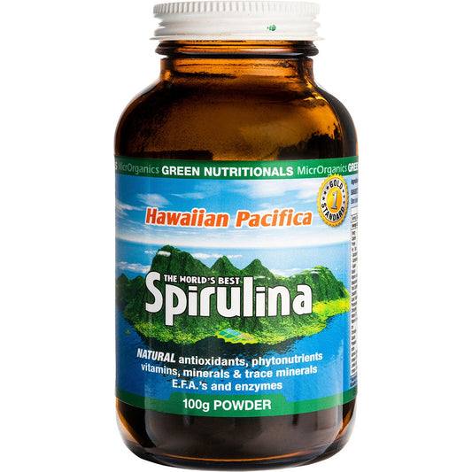 Green Nutritionals- Hawaiian Pacifica Spirulina Powder-100g