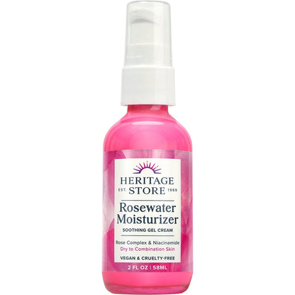 Heritage Store- Rosewater Moisturizer Dry to Combination Skin-58ml
