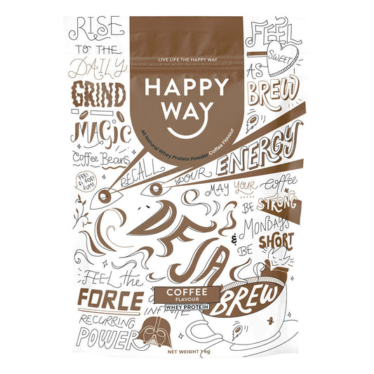 Happy Way- Whey Protein Powder Coffee-1kg