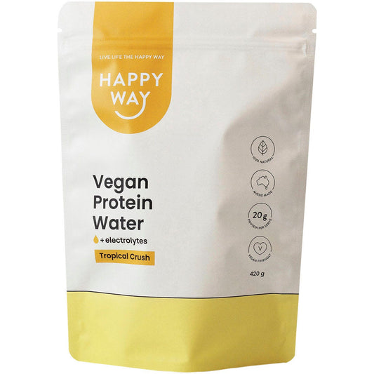 Happy Way- Vegan Protein Water Tropical Crush-420g