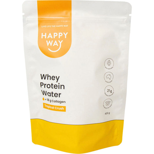 Happy Way- Whey Protein Water Tropical Crush-420g