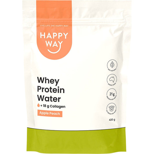 Happy Way- Whey Protein Water Apple Peach-420g