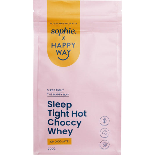 Happy Way- Sophie's Sleep Tight Hot Choccy Whey-200g