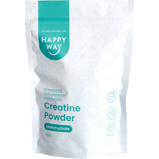 Happy Way- Creatine Powder Monohydrate-300g