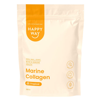 Happy Way- Marine Collagen Powder Tropical-250g