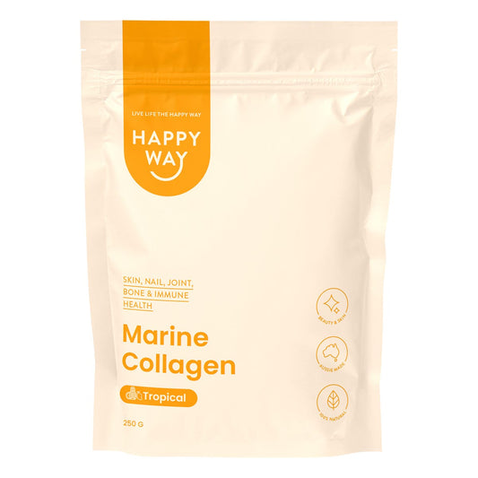 Happy Way- Marine Collagen Powder Tropical-250g