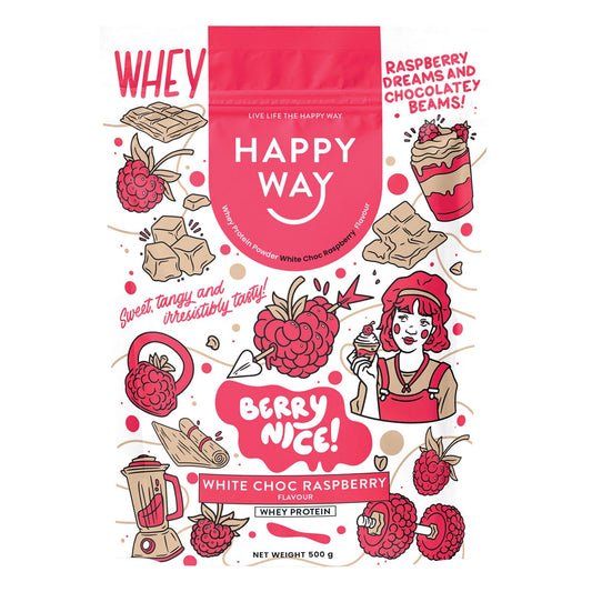 Happy Way- Whey Protein Powder Double Choc Chip-500g