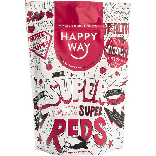 Happy Way- Super Reds Powder Raspberry-200g