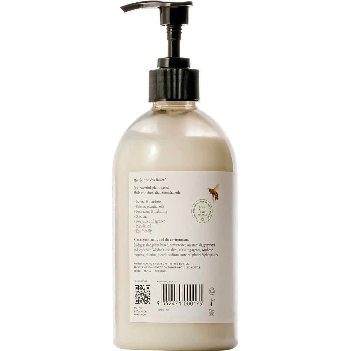 Koala Eco- Hand & Body Lotion Lemon Scented Eucalyptus & Rosemary-500ml