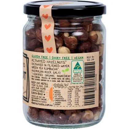 Mindful Foods- Hazelnuts Organic & Activated-250g