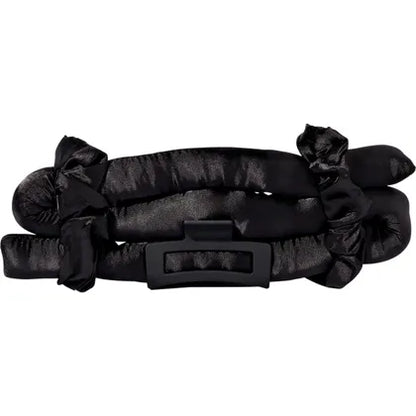 Giovanni- Heatless Satin Hair Curling Set Black