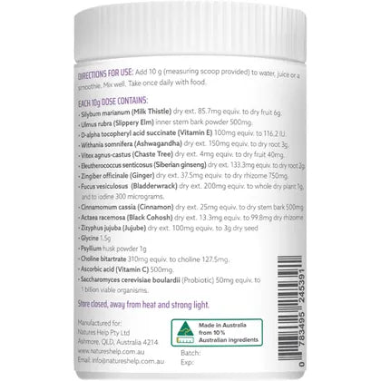 Nature's Help- Her Balance Female Hormone Balancer-300g