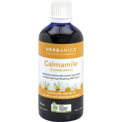 PPC Herbs- Herbanica Herbal Tincture Calmamile Chamomile-100ml