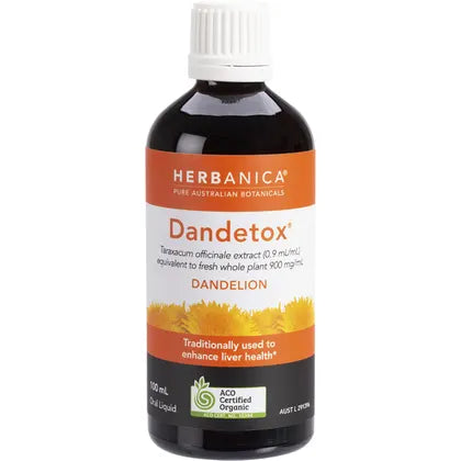 PPC Herbs- Herbanica Herbal Tincture Dandetox Dandelion-100ml