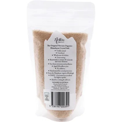 Nirvana Organics- Himalayan Salt Fine-250g