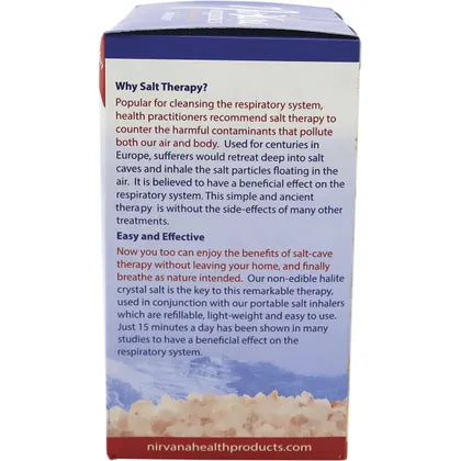 Nirvana Organics- Himalayan Salt Inhaler Ceramic