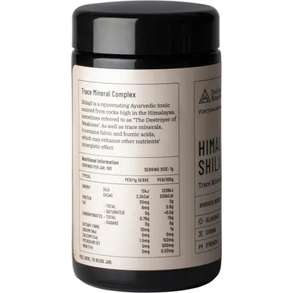 Evolution Botanicals- Himalayan Shilajit Trace Mineral Complex-100g