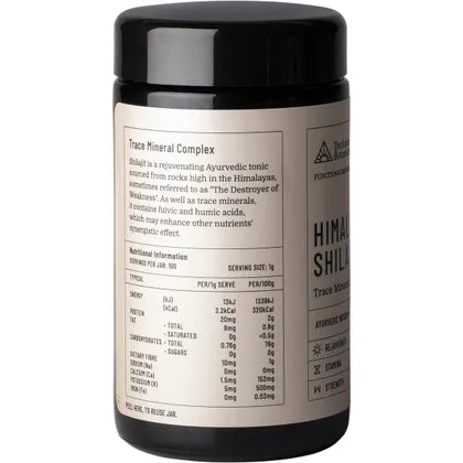 Evolution Botanicals- Himalayan Shilajit Trace Mineral Complex-100g