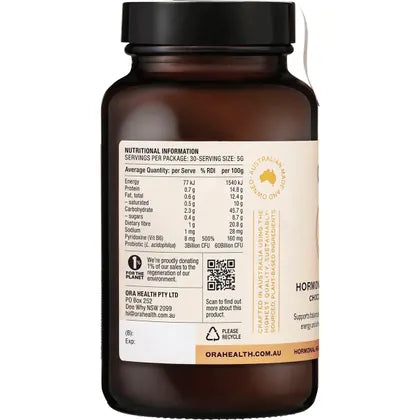 Ora Health- Hormonal Balance Powder Chocolate-150g