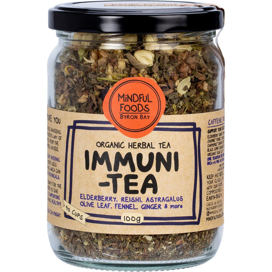 Mindful Foods- Immuni-Tea Organic Herbal Tea-100g