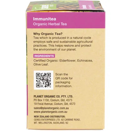 Planet Organic- Immunitea Herbal Tea Bags-25pk