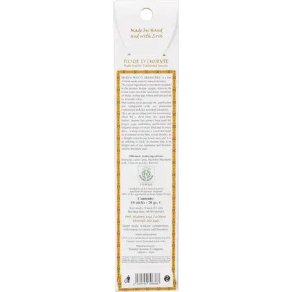 Marco Polo's Treasures- Incense Sticks Olibanum Arabia-10pk