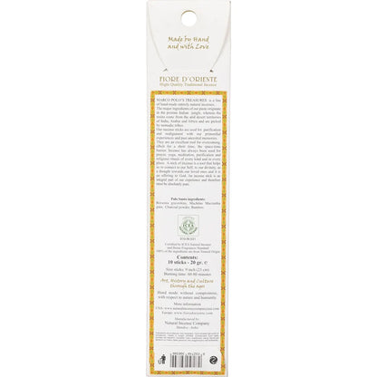 Marco Polo's Treasures- Incense Sticks Palo Santo-10pk