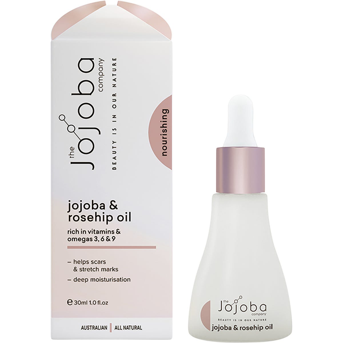 The Jojoba Company- Jojoba Oil with Rosehip Oil-30ml