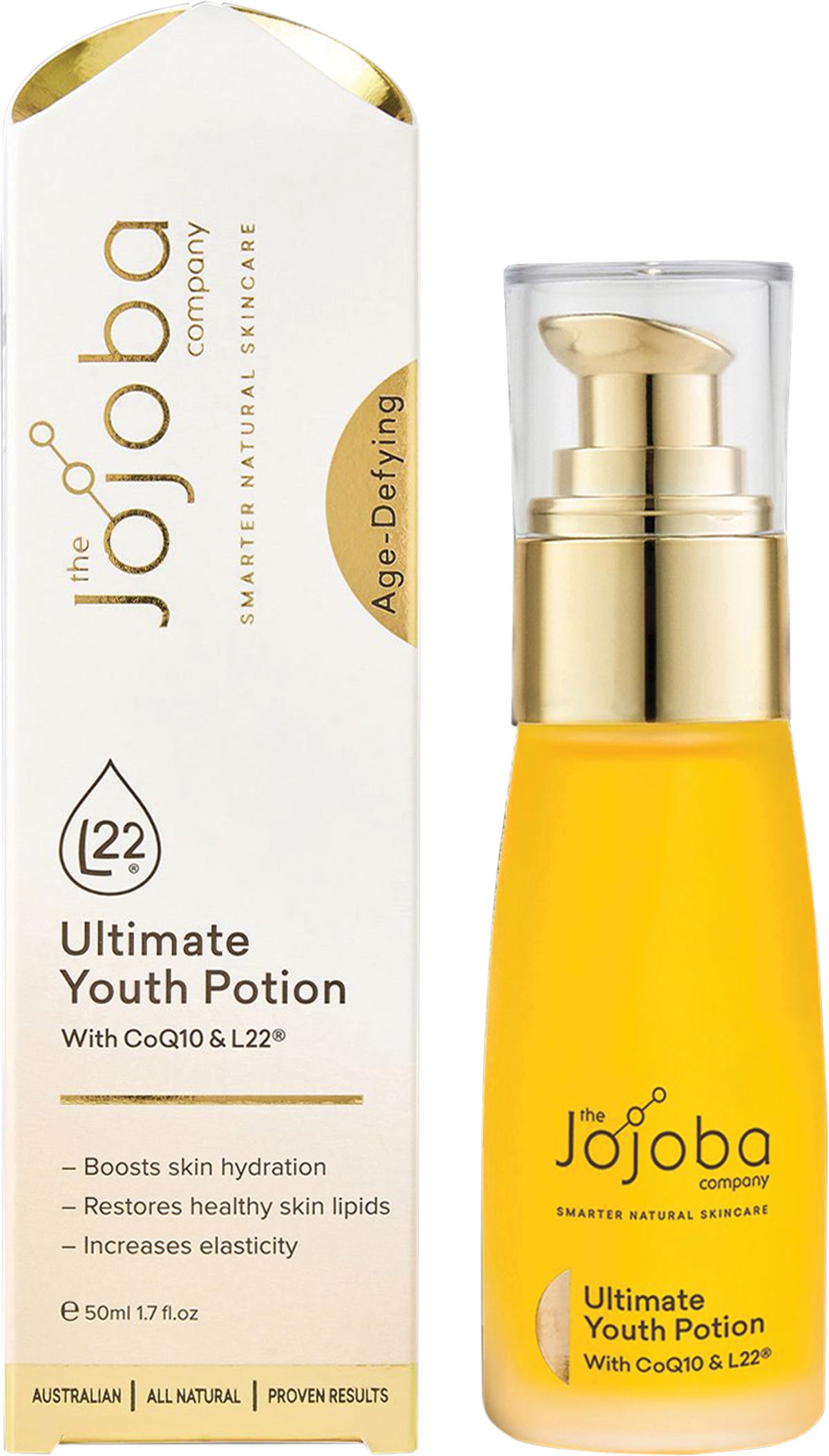 The Jojoba Company- Jojoba Ultimate Youth Potion with CoQ10 & L22®-50ml