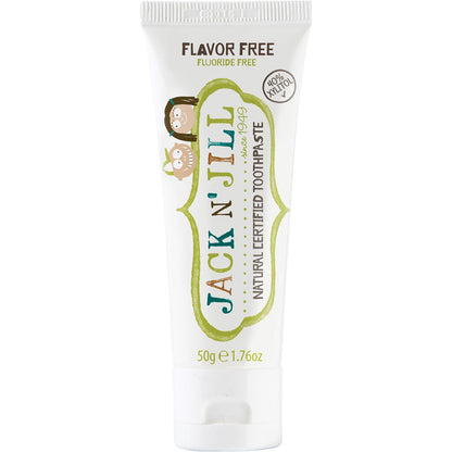 Jack N' Jill- Toothpaste Children Flavour & Fluoride Free-6x50g