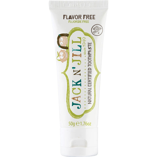 Jack N' Jill- Toothpaste Children Flavour & Fluoride Free-6x50g