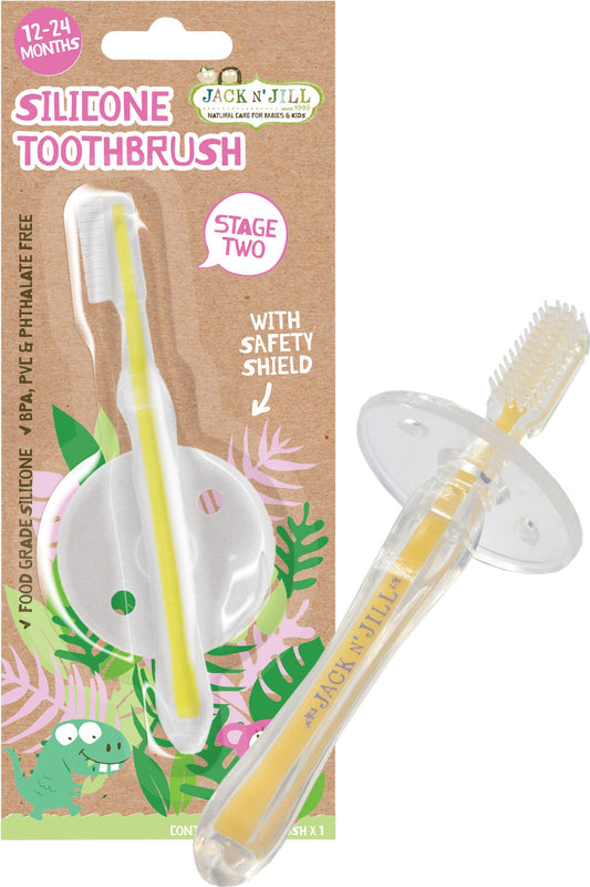 Jack N' Jill- Silicone Baby Toothbrush-x8