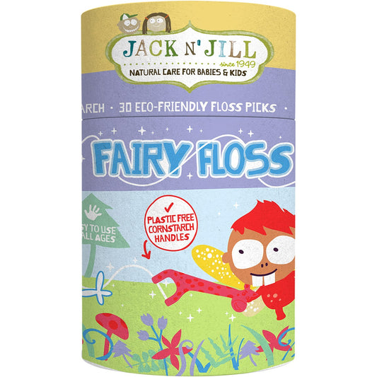 Jack N' Jill- Fairy Floss Picks Strawberry-8x30pcs