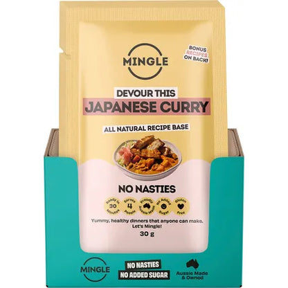 Mingle- Japanese Curry All Natural Recipe Base-12x30g