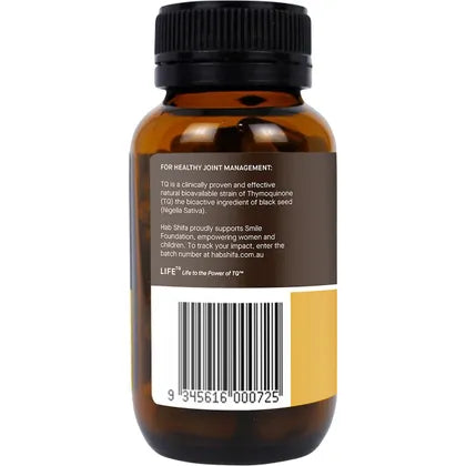 Hab Shifa- JoinTQ+ Organic Black Seed Oil Vegecaps-60 Caps