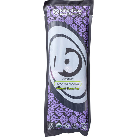 King Soba- Organic Black Rice Noodles-250g