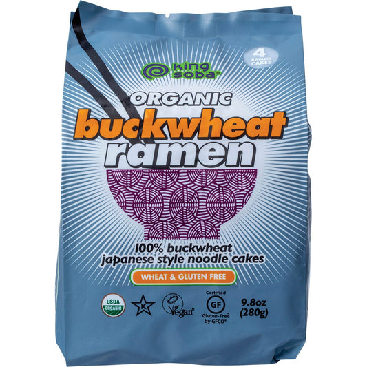 King Soba- Organic Buckwheat Ramen Noodles-280g