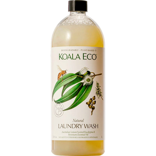 Koala Eco- Laundry Wash Lemon Scented Eucalyptus & Rosemary-1L