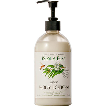 Koala Eco- Hand & Body Lotion Lemon Scented Eucalyptus & Rosemary-500ml