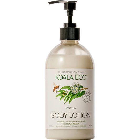 Koala Eco- Hand & Body Lotion Lemon Scented Eucalyptus & Rosemary-500ml