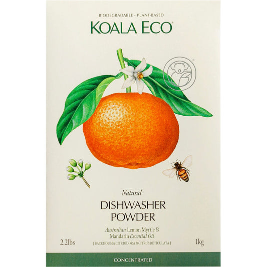 Koala Eco- Dishwasher Powder Lemon Myrtle & Mandarin-1kg