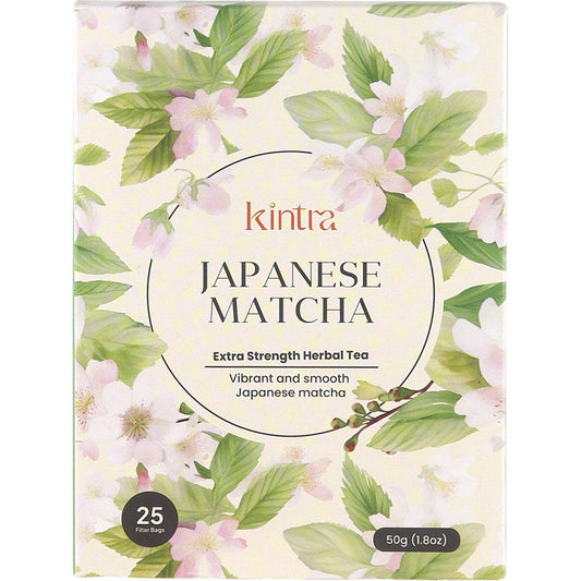 Kintra Foods- Japanese Matcha Tea Bags-25pk