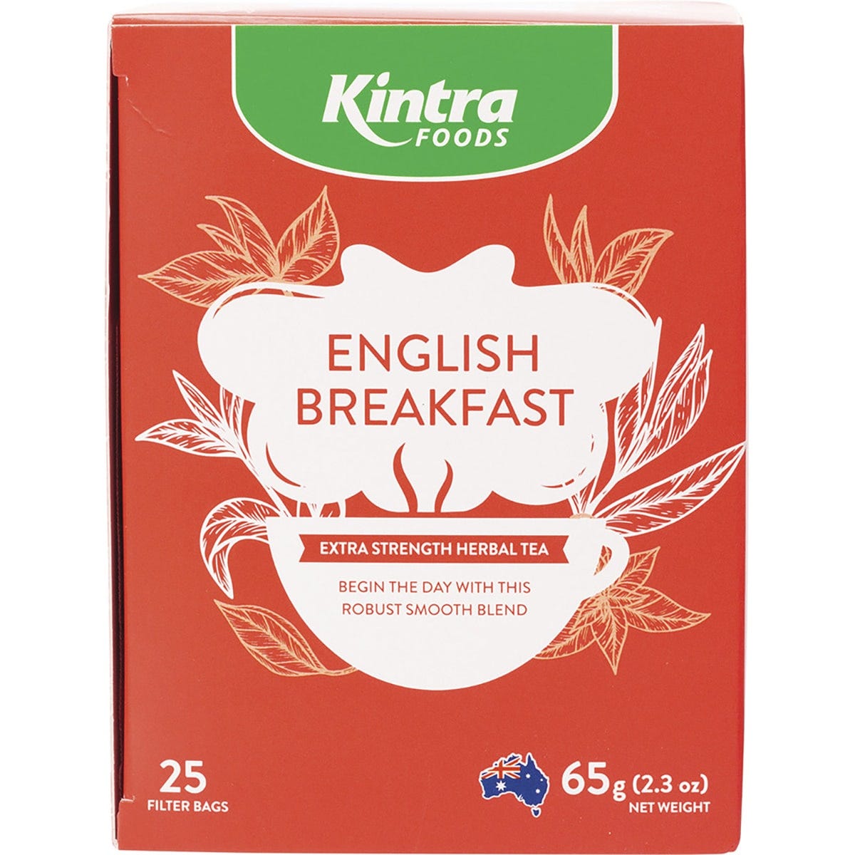 Kintra Foods- Herbal Tea Bags English Breakfast-25pk