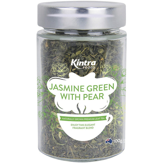 Kintra Foods- Loose Leaf Tea Jasmine Green Pear-100g