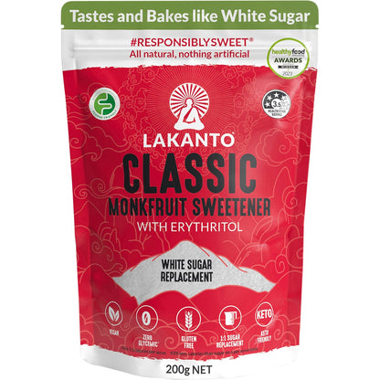 Lakanto- Classic Monkfruit Sweetener-200g