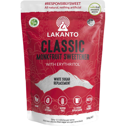 Lakanto- Classic Monkfruit Sweetener-500g