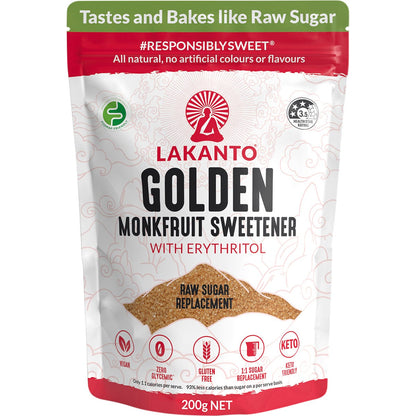 Lakanto- Golden Monkfruit Sweetener-200g