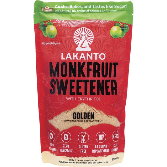 Lakanto- Golden Monkfruit Sweetener-500g