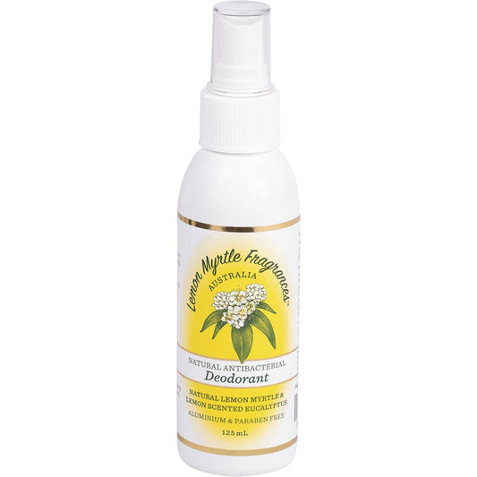 Lemon Myrtle Fragrances- Deodorant Aluminium Free-125ml